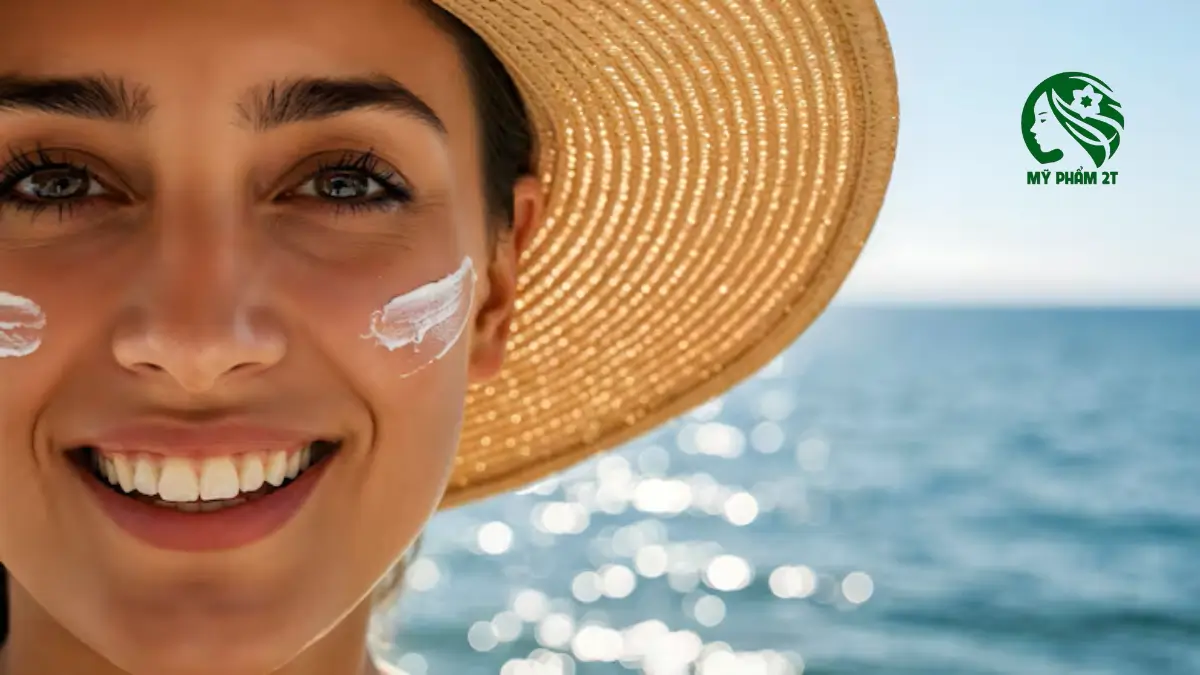 Bảo vệ da tuyệt đối trong quá trình thải corticoid bằng kem chống nắng và che chắn