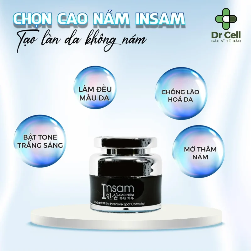 Cao Nám Insam Trọn Bộ Mỹ Phẩm Dr Cell Trị Nám