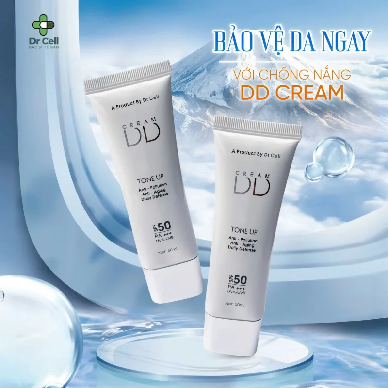 Công dụng nổi bật của DD cream trong chăm sóc da