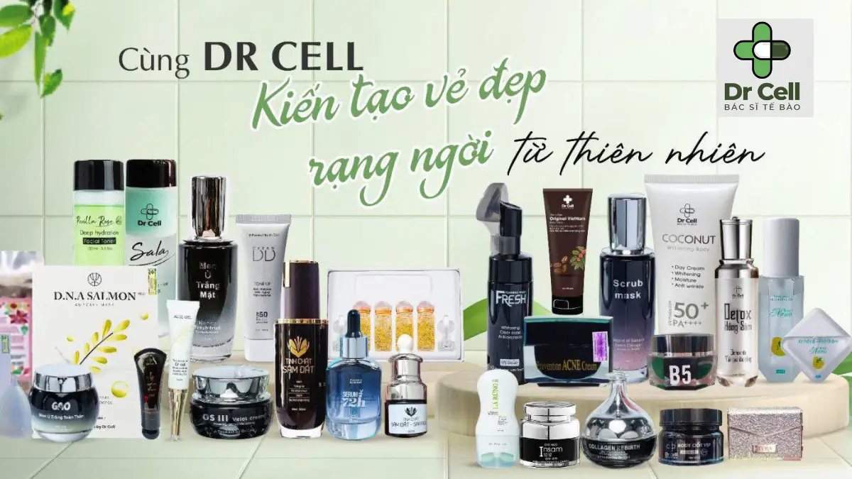 Dr Cell có phải kem trộn không – Thương hiệu mỹ phẩm Việt Nam chính hãng