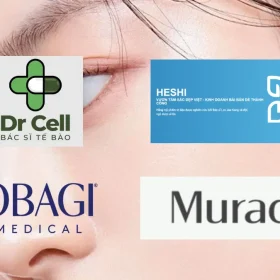 So sánh 4 thương hiệu dược mỹ phẩm Dr Cell, Heshi, Obagi, Murad