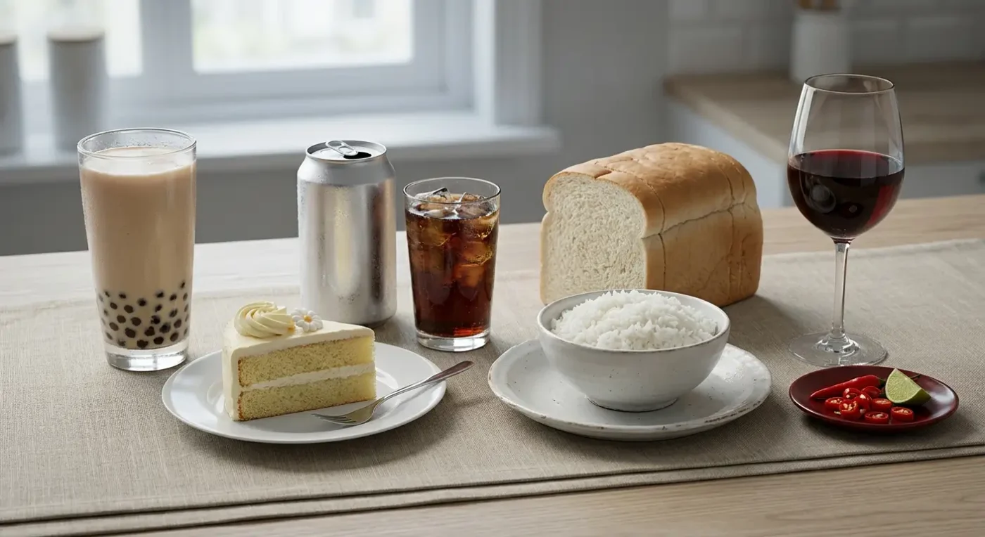 Ăn Gì Để Hạn Chế Nám Da? Nuôi Sắc Tố Đều Hơn Từ Bên Trong 8 Kiêng Gì Khi Bị Nám Da: Trà Sữa, Bánh Ngọt, Nước Ngọt, Cơm Trắng Và Rượu