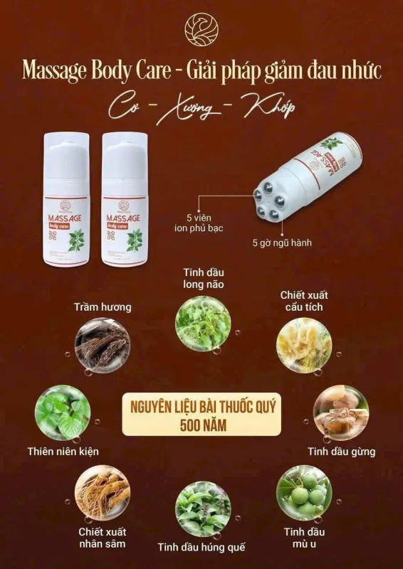 Thanh Lăn Thảo Dược Giảm Đau Nhức