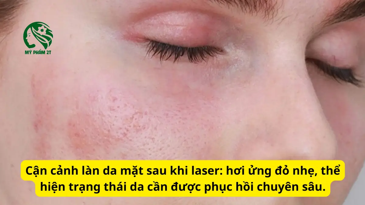 kem phục hồi tốt cho da sau laser