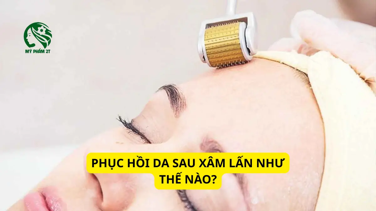 Phục hồi da sau xâm lấn là giai đoạn quan trọng sau laser và lăn kim