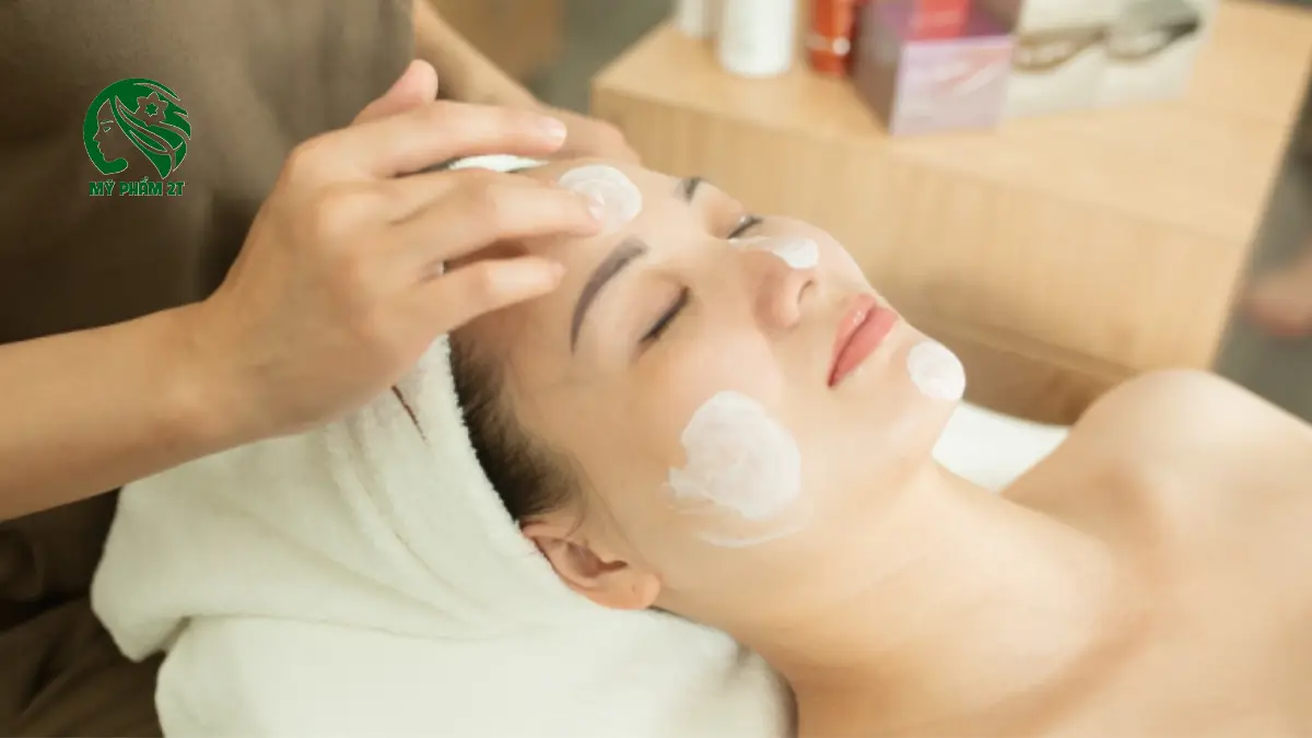 spa sử dụng kem phục hồi tốt cho da sau laser