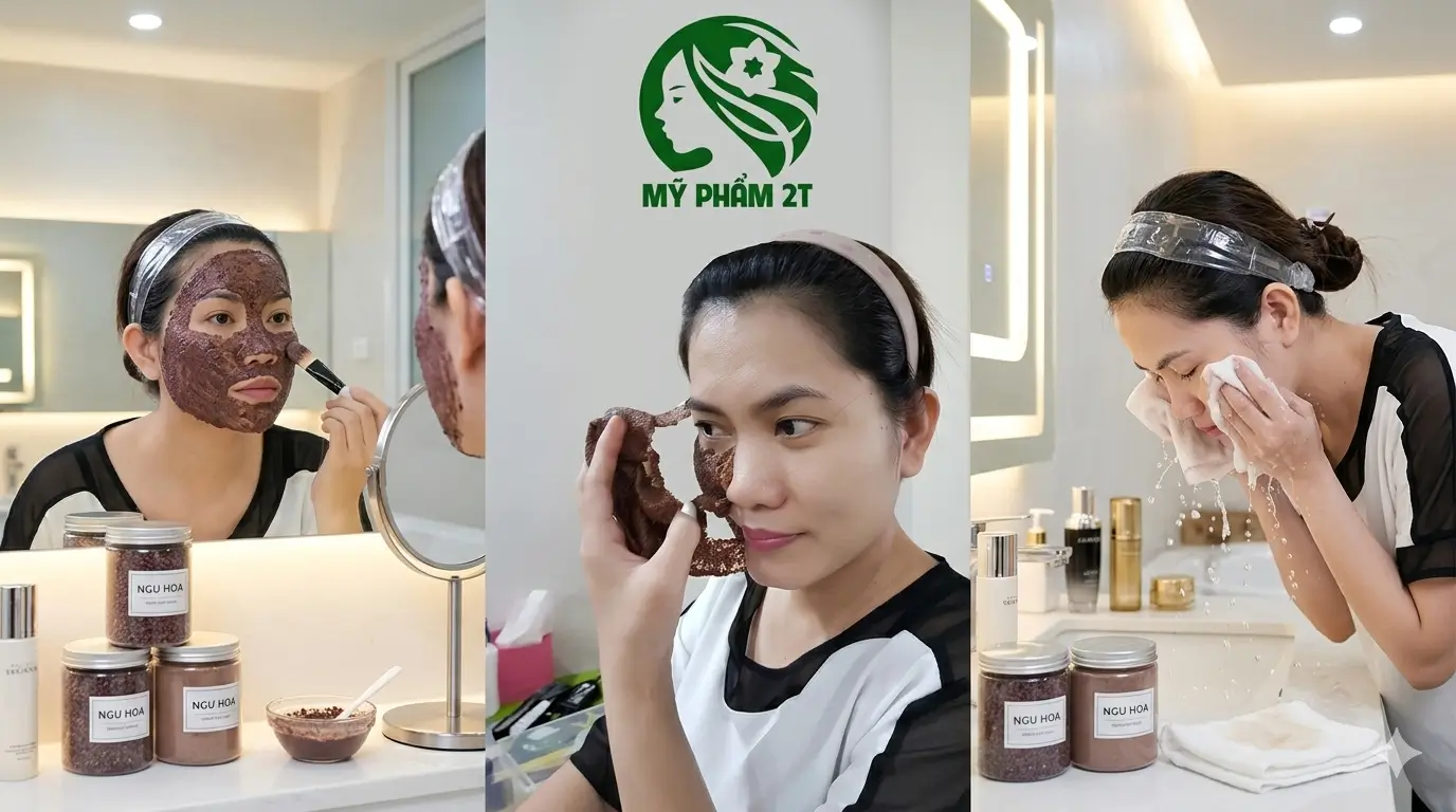 Đắp Mặt Nạ Ngũ Hoa Xong Có Cần Rửa Mặt Không? Hướng Dẫn Đắp Mặt Nạ Ngũ Hoa Và Rửa Mặt Đúng Cách Tại Mỹ Phẩm 2T