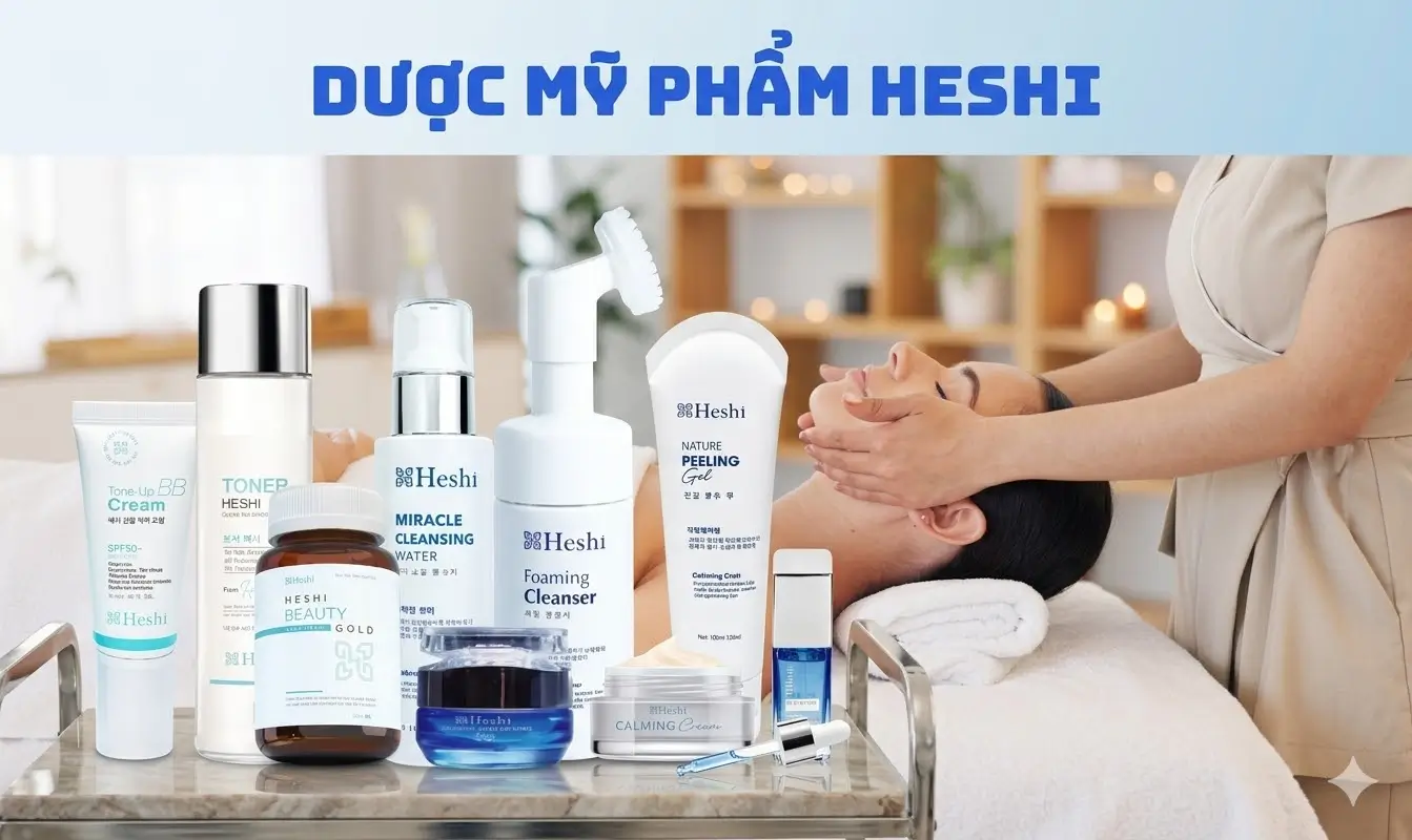 dược mỹ phẩm cho spa cao cấp chuyên nghiệp