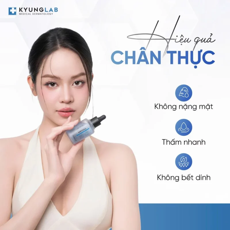 Serum Ha Cho Da Dầu Mụn Chọn Sao Cho Đúng 8 Ampoule Kyunglab Ha Peta Kết Hợp Ha Và B5 Thấm Nhanh, Không Nặng Mặt Cho Da Dầu Thiếu Nước