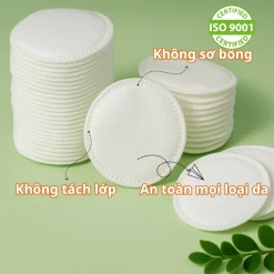 Bông Tẩy Trang Mns 180 Miếng Cotton Tự Nhiên – Mềm Mịn, Không Xơ Bông 5 Bông Tẩy Trang Mns 180 Miếng Cotton Tự Nhiên – Mềm Mịn, Không Xơ Bông 1