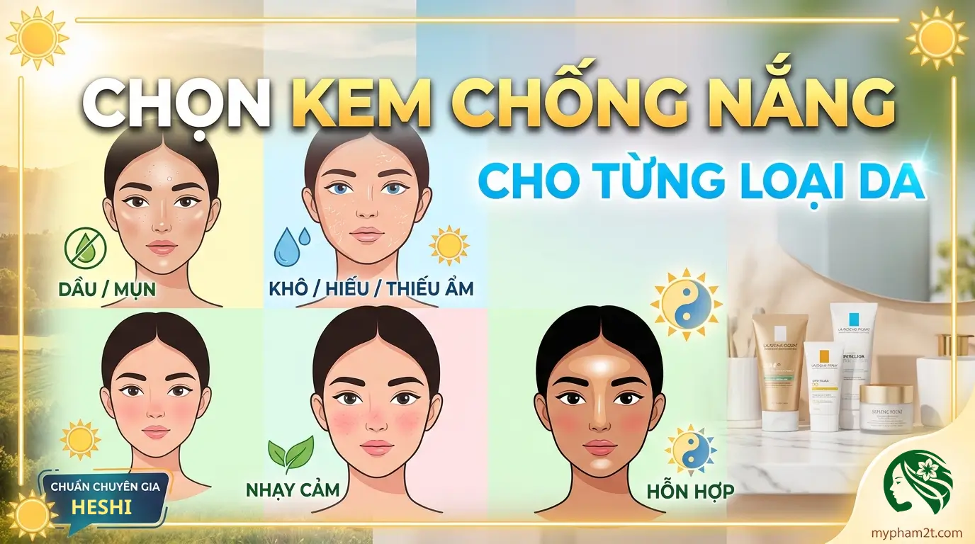 ChonKemChongNangChoTungLoaiDa