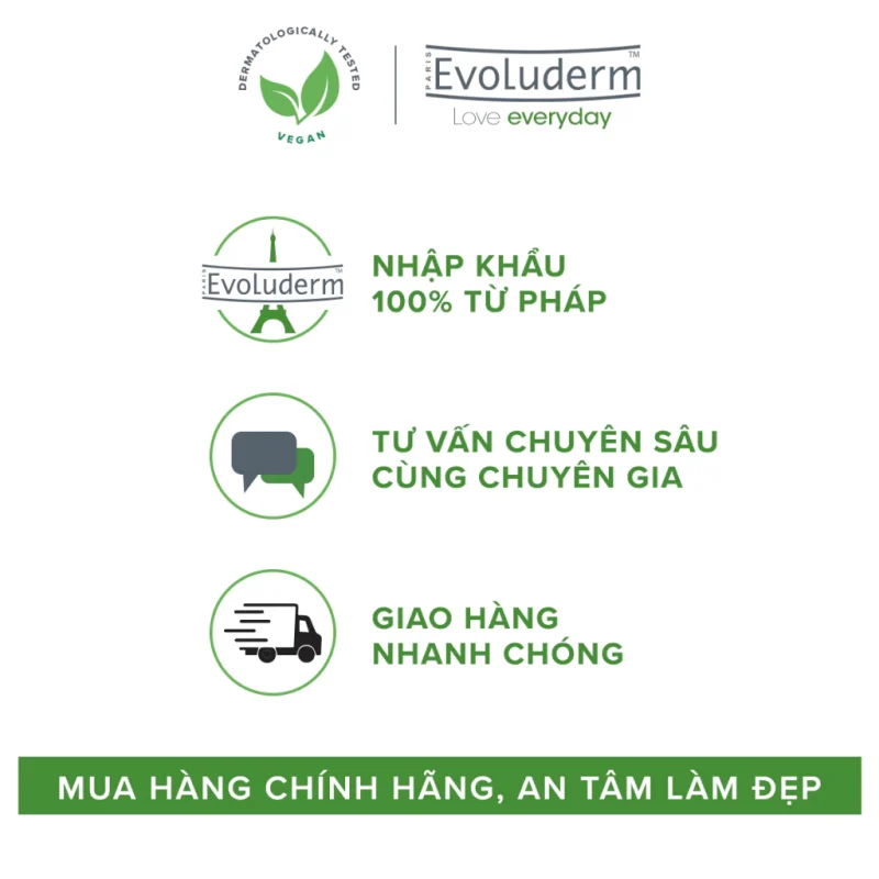 Nước Xịt Khoáng Evoluderm Atomiseur Eau Pure 50Ml Chính Hãng 8 Cam Ket Evoluderm Chinh Hang Nhap Khau Tu Phap