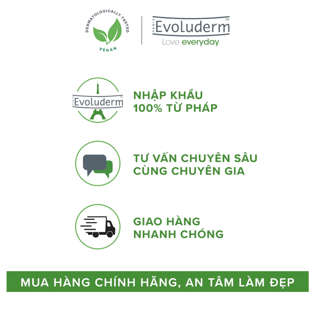 Nước Xịt Khoáng Evoluderm Atomiseur Eau Pure 50Ml Chính Hãng 4 Cam Ket Evoluderm Chinh Hang Nhap Khau Tu Phap