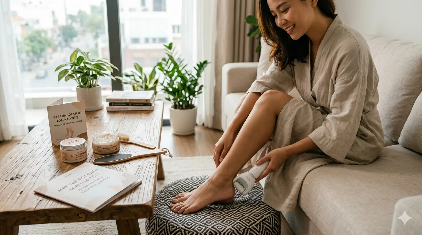 Máy Chà Gót Chân Loại Nào Tốt? Review 5 Loại Máy Chà Gót Chân Thương Hiệu Nổi Tiếng Tốt Nhất