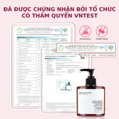 Sữa Tắm Grace And Glow Body Wash Được Chứng Nhận An Toàn Bởi Vntest  0 Hormone 0 Kích Ứng