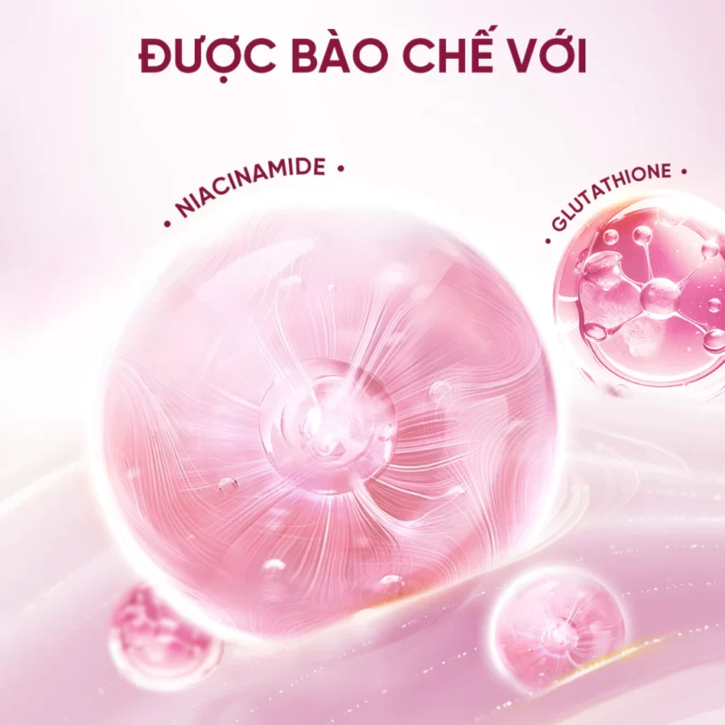 Thành Phần Niacinamide Và Glutathione Trong Sữa Tắm Grace And Glow Body Wash Dưỡng Trắng