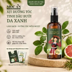 Xịt Dưỡng Tóc Tinh Dầu Bưởi Da Xanh Mộc Ân Haircare Chính Hãng – Làm Sạch Dưỡng Tóc Mềm Mượt