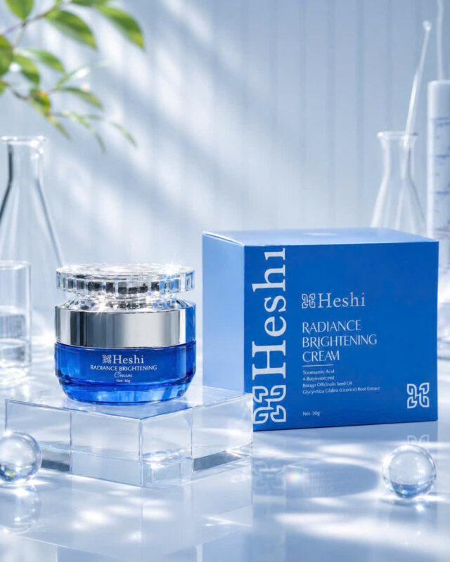 Heshi Radiance Brightening Cream 30G – Kem Dưỡng Sáng Da Mờ Nám 12 Heshi Radiance Brightening Cream 30G – Kem Dưỡng Sáng Da Mờ Nám Chính Hãng