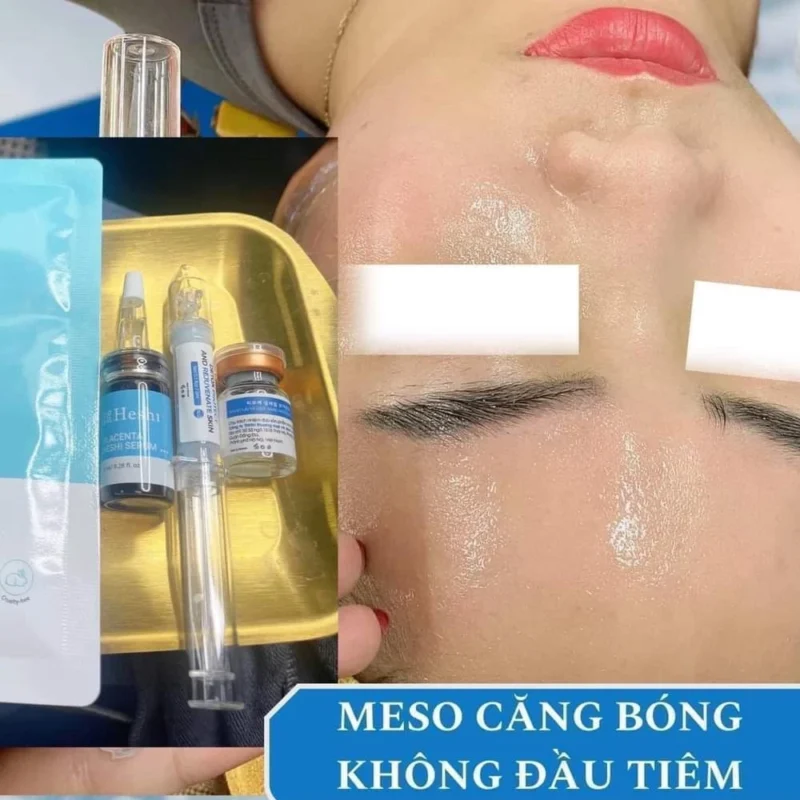 Meso Kim Tảo Heshi Thế Hệ Mới – Không Tiêm, Không Đau, Căng Bóng Trẻ Hóa Da 14 Meso Kim Tảo Heshi – Căng Bóng Không Đầu Tiêm, Không Đau, Không Sưng Đỏ