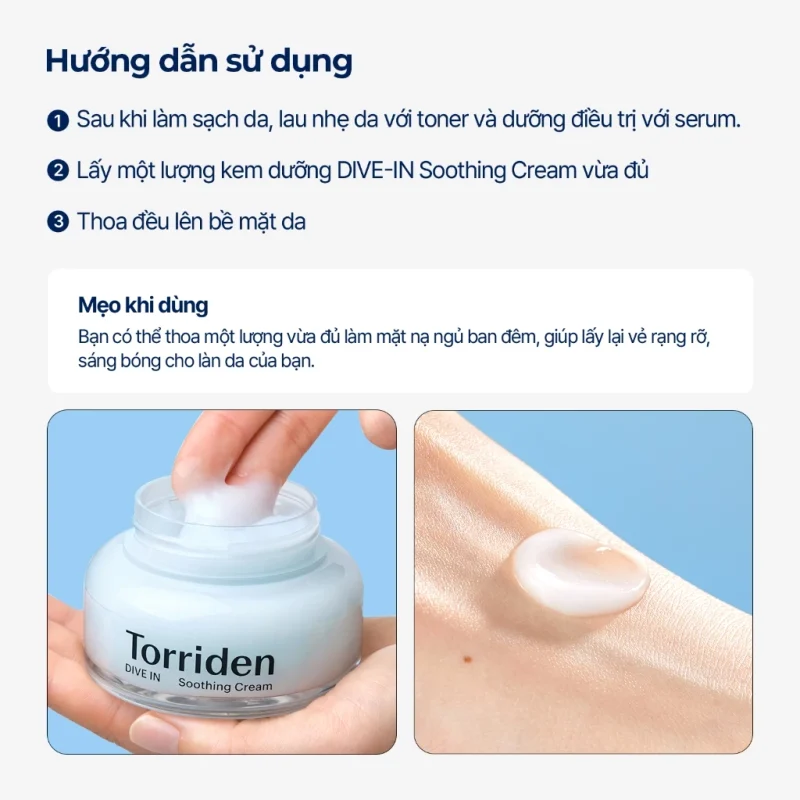Kem Dưỡng Torriden Có Tốt Không? Review Thật Sau 3 Tuần Sử Dụng 5 Cách Dùng Kem Dưỡng Torriden Cho Da Dầu: Lấy Lượng Vừa, Thoa Đều