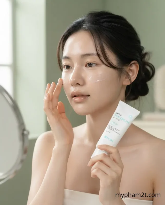 Chống Nắng Khi Đang Trị Thâm Mụn Spf 50+
