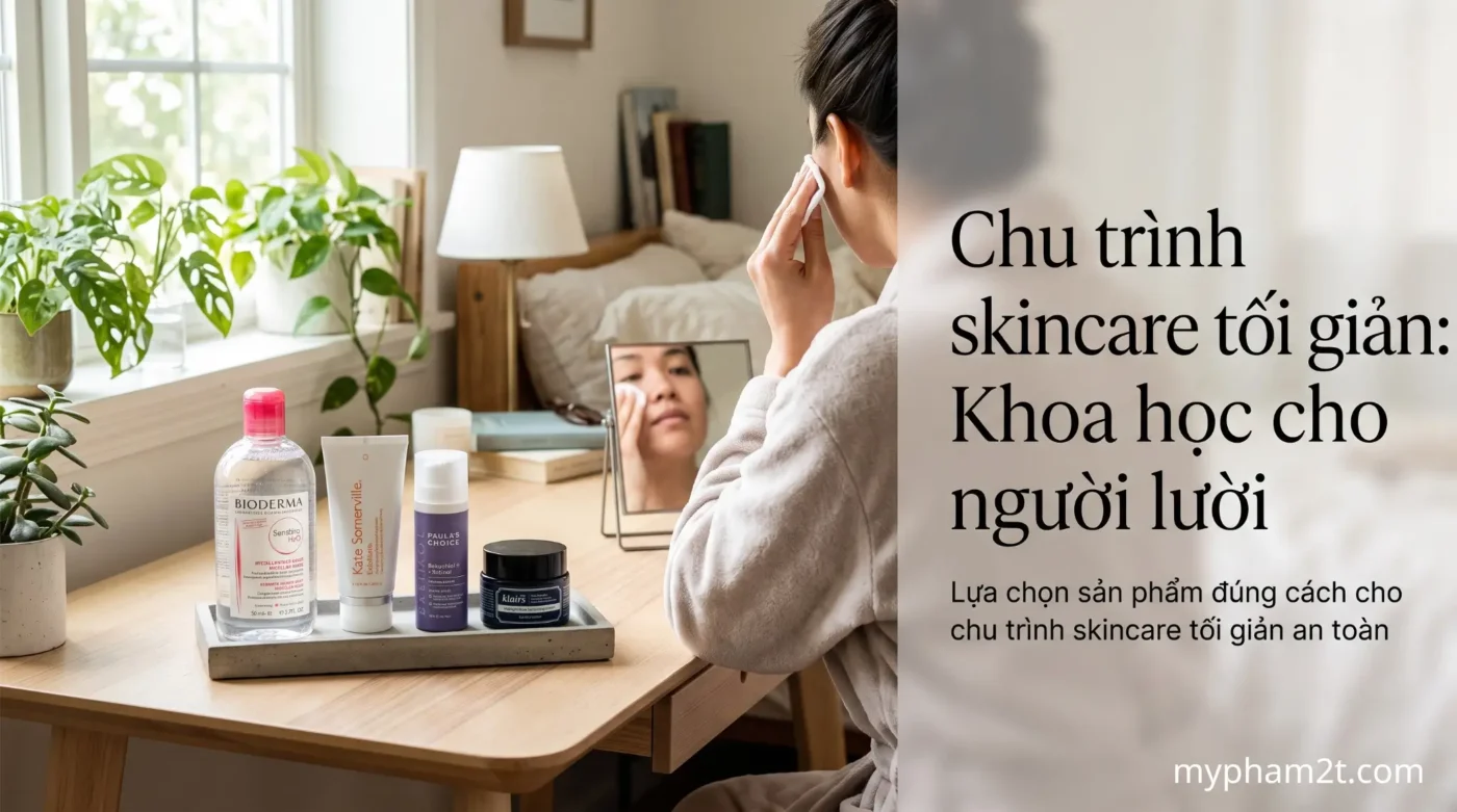 Khoa Học Đằng Sau Chu Trình Skincare Tối Giản Khi Bạn Kiệt Sức 1 Khoa Học Đằng Sau Chu Trình Skincare Tối Giản Khi Bạn Kiệt Sức