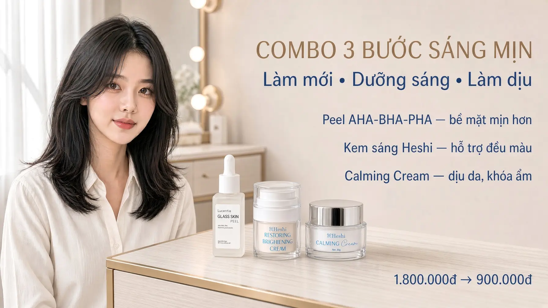 Công Dụng Combo Tái Sinh Da