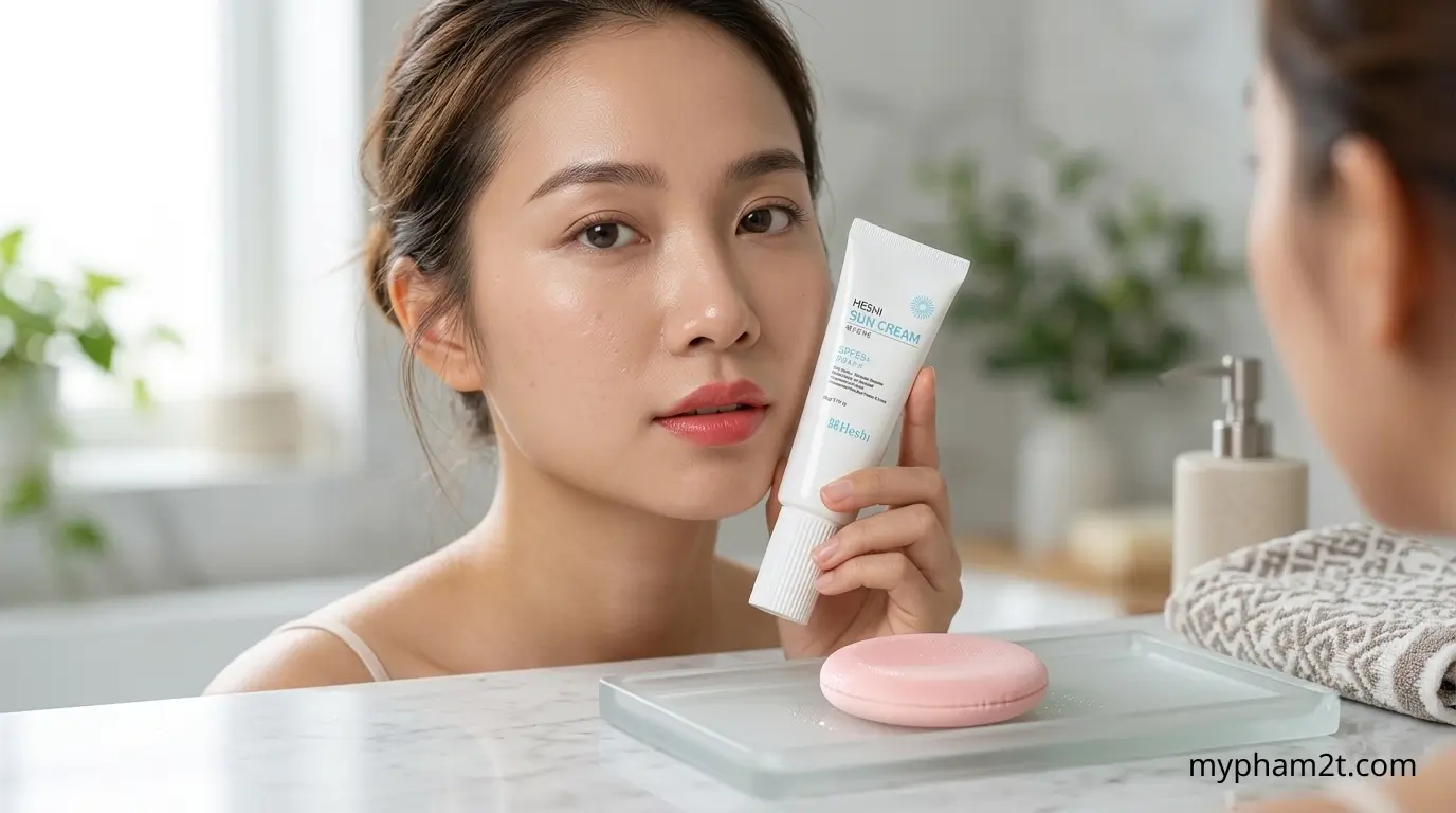 Phục Hồi Da Sau Peel Tại Nhà: 7 Bước Dễ Làm, Tránh Hỏng Barrier 3 Cách Dặm Lại Kem Chống Nắng Khi Đã Có Lớp Trang Điểm Với Heshi Sun Cream