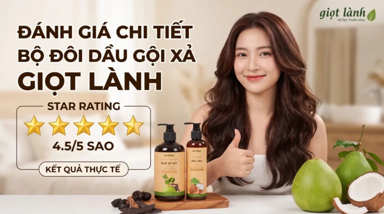 Combo Gội Xả Giọt Lành Có “Lành” Với Tóc Rụng, Tóc Khô?