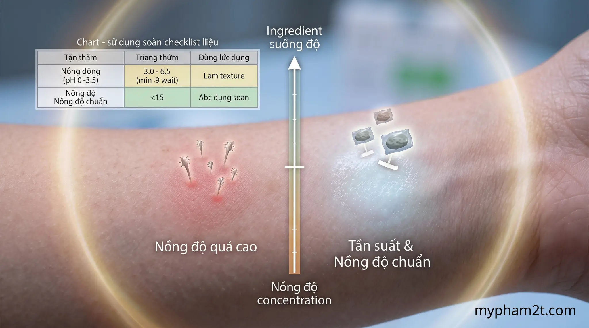 Thử Nghiệm Patch Test Tránh Hiện Tượng Dùng Niacinamide Và Vitamin C Bị Đỏ Mặt