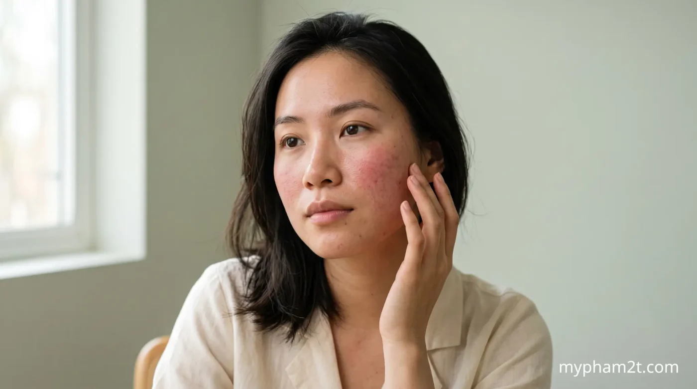 Làn Da Ửng Đỏ Nhẹ Trong Giai Đoạn Đầu Làm Quen Với Bha.