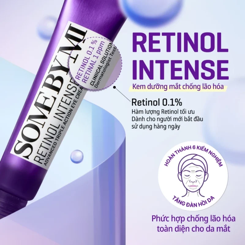 Cách Thoa Kem Dưỡng Mắt Tránh Đọng Phấn Rãnh Mắt Tại Nhà 2 Kem Mắt Retinol Giảm Nhăn Retinol Intense Advanced Triple Action Eye Cream 30Ml