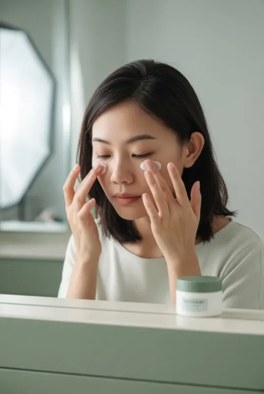 Cách Giảm Nếp Nhăn Và Quầng Thâm Vùng Mắt: Quy Trình 6 Bước Tại Nhà 3 Dưỡng Mắt Cho Da Nhạy Cảm Từ Kem Phục Hồi Heshi