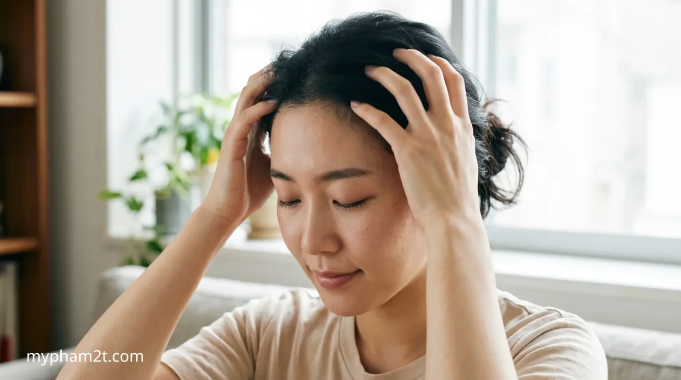 Massage Chăm Sóc Da Đầu Nhạy Cảm