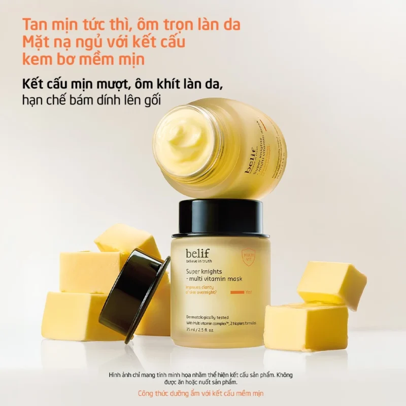 Mặt Nạ Ngủ Belif Có Tốt Không? Review Thực Tế Sau Sử Dụng 7 Mặt Nạ Ngủ Dưỡng Ẩm Belif Super Knights 75Ml