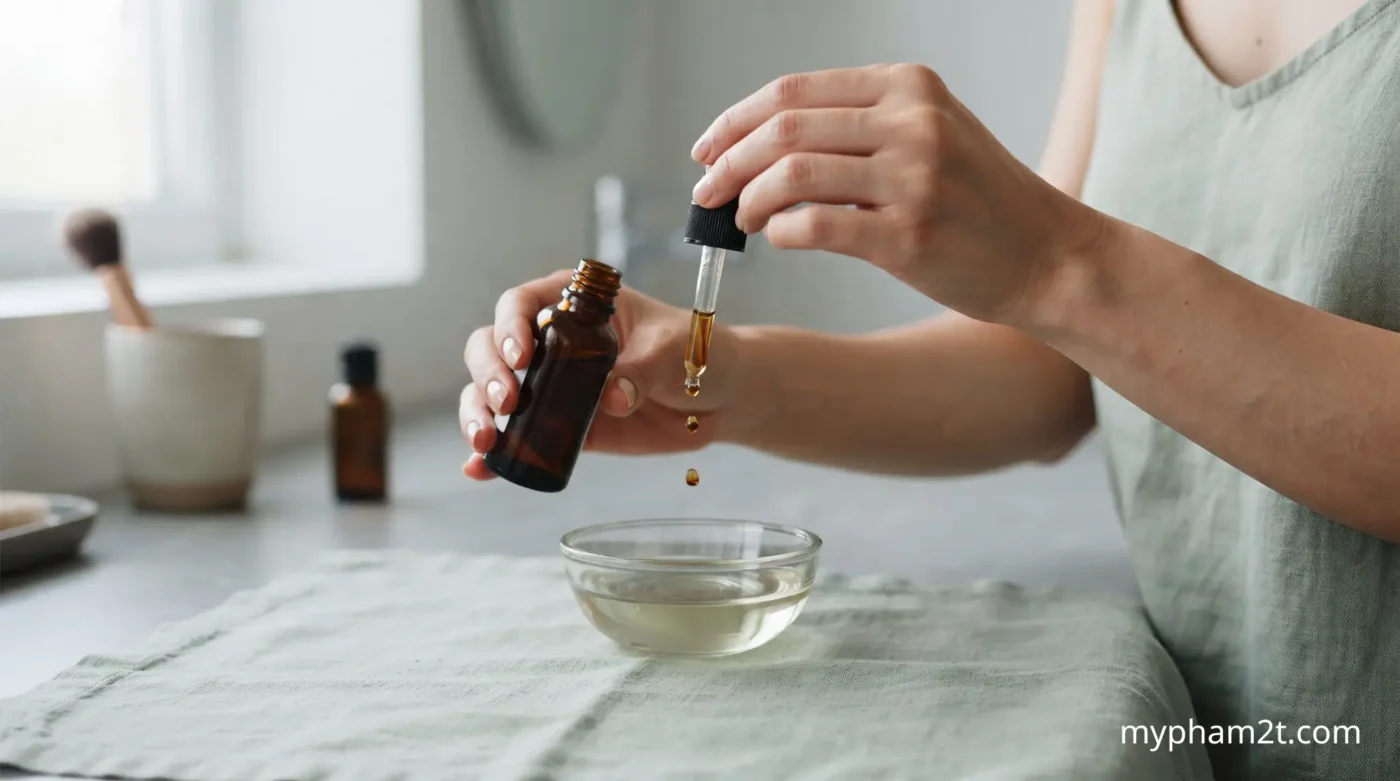 Cách Pha Loãng Dầu Cyperus Tẩy Lông An Toàn Với Dầu Nền