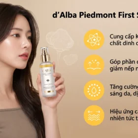 Review Xịt Khoáng D'Alba First Spray Serum Có Tốt Không