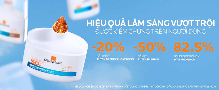 Serum Chống Nắng La Roche Posay Review Chai Nhỏ Giọt Anthelios Uvair Spf50+