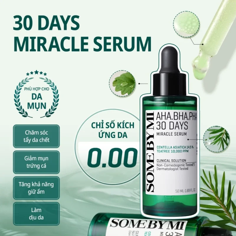 Review Serum Giảm Mụn Caryophy 30Ml: Lành Tính, Làm Dịu Da Có Thực Sự Đáng Mua 5 Serum Some By Mi Aha Bha Pha 30 Days Miracle Đối Thủ Cùng Phân Khúc