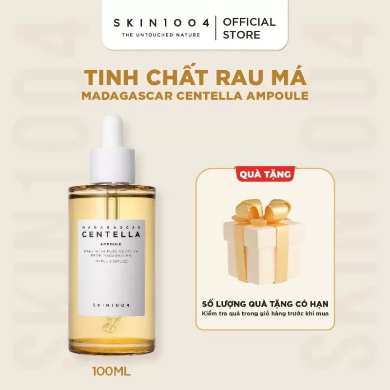 Review Serum Giảm Mụn Caryophy 30Ml: Lành Tính, Làm Dịu Da Có Thực Sự Đáng Mua 4 Tinh Chất Rau Má Skin1004 Madagascar Centella Ampoule 100Ml