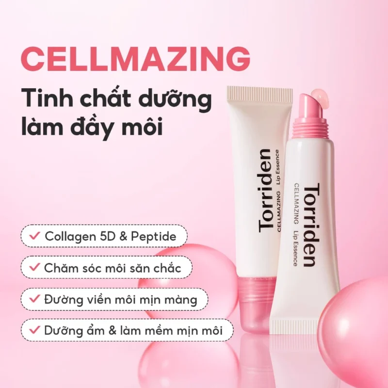 Son Dưỡng Torriden Chính Hãng Giúp Cấp Ẩm Và Làm Mềm Môi