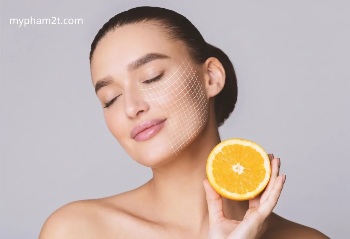 Tác Dụng Của Vitamin C Với Da Mặt Trong Việc Chống Lão Hóa Và Bảo Vệ Màng Lưới Collagen.