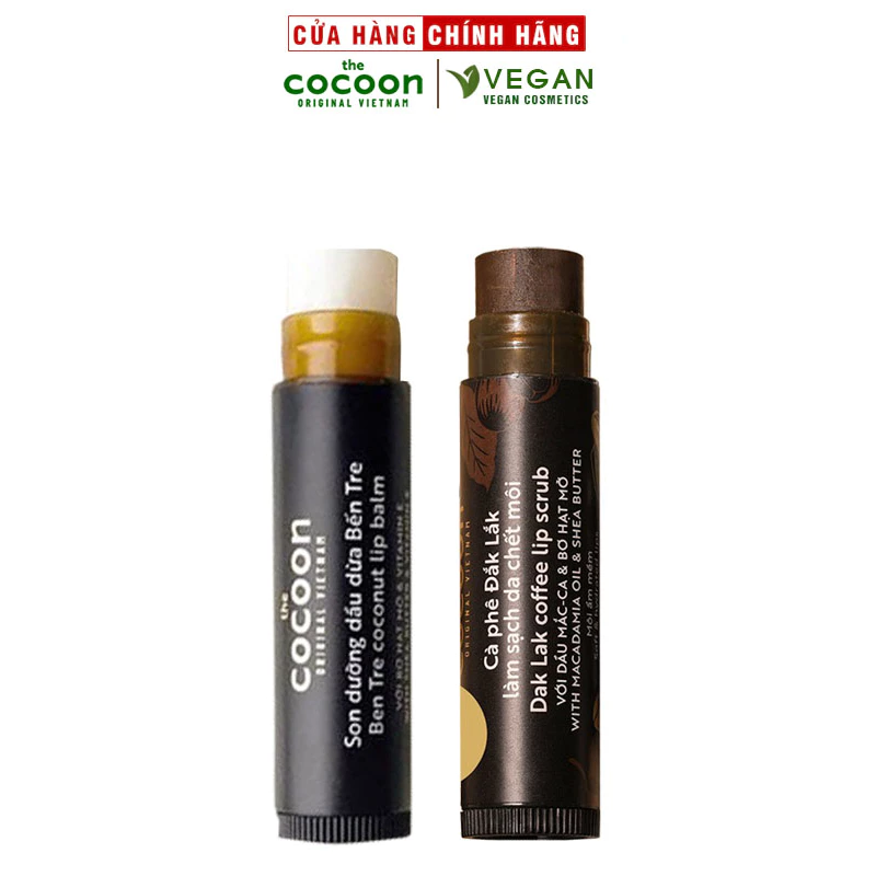 Cách Dùng Mặt Nạ Ngủ Cho Môi Mềm Mượt Dễ Làm Tại Nhà Với 6 Bước 3 Combo Son Tẩy Da Chết Môi Cà Phê Đắk Lắk Cocoon5G+Son Dưỡng Môi Dầu Dừa Bến Tre Cocoon5G