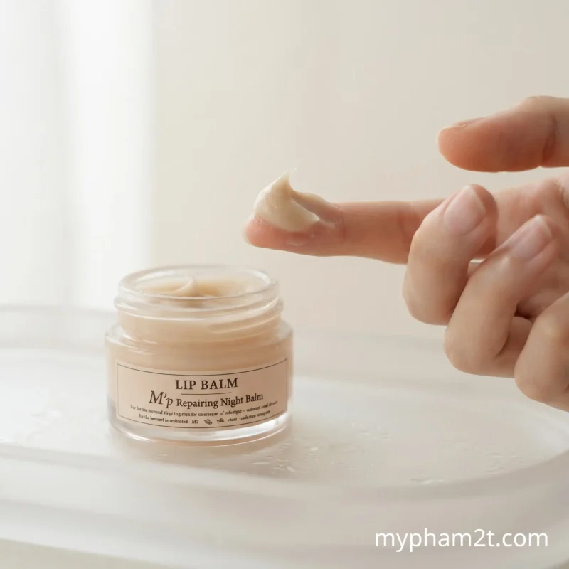 Cách Dùng Mặt Nạ Ngủ Cho Môi Mềm Mượt Dễ Làm Tại Nhà Với 6 Bước 6 Texture Mặt Nạ Ngủ Môi Trên Đầu Ngón Tay