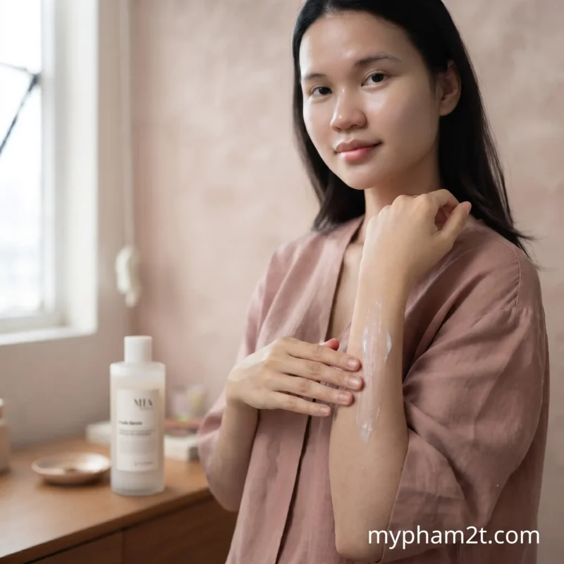 Cách Dưỡng Trắng Và Cấp Ẩm Da Body Mùa Hè Chỉ 5 Bước 7 Hoa Lotion Dưỡng Trắng Body Buổi Tối Trên Da Hơi Ẩm
