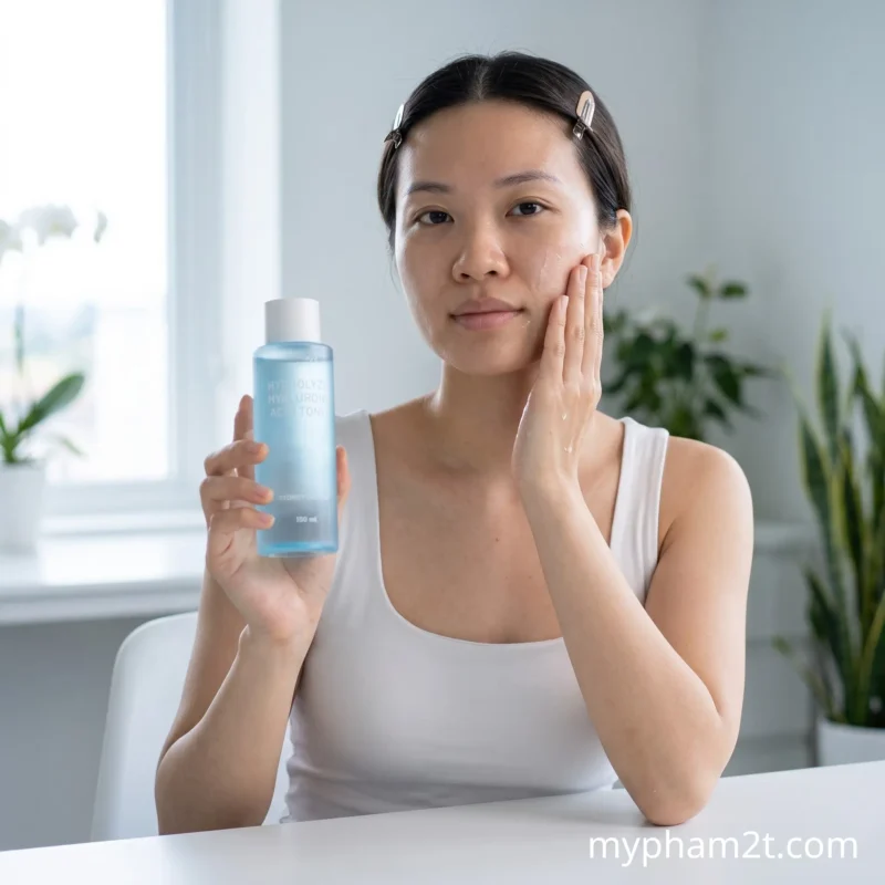 Cách Vỗ Toner Khi Da Còn Ẩm Bằng Lòng Bàn Tay