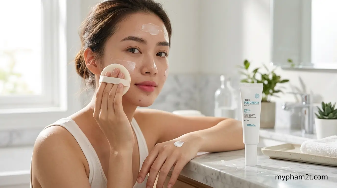 Cách Dặm Lại Kem Chống Nắng Khi Đã Có Lớp Trang Điểm 2 Vỗ Kem Chống Nắng Bằng Mút Cushion Khi Đã Có Lớp Trang Điểm