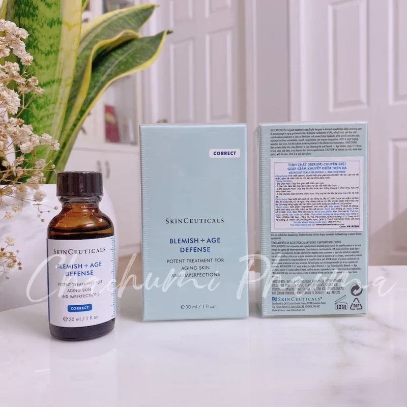 Serum Giảm Mụn Skinceuticals Blemish + Age Defense Acne Treatment 30Ml