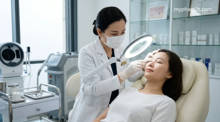 Chuyên Gia Tư Vấn Liệu Trình Ức Chế Melanin, Mờ Các Đốm Nâu Cho Da Nhạy Cảm