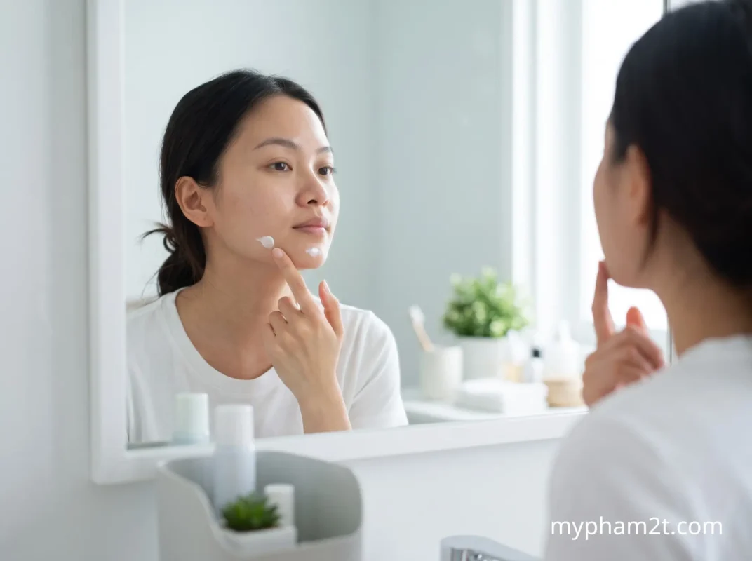 Cách Chọn Kem Chống Nắng Không Gây Bít Tắc Lỗ Chân Lông 4 Thử Nghiệm Kem Chống Nắng Trên Vùng Da Hàm Trước Khi Dùng Toàn Mặt